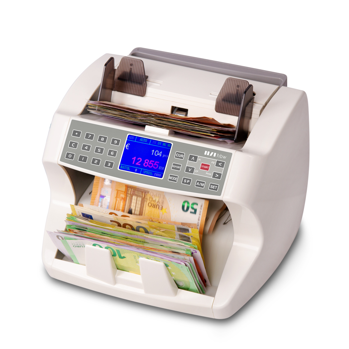 Banknotenzähler hbw VC 5040 Euro