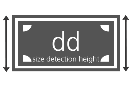 DD-Size detection