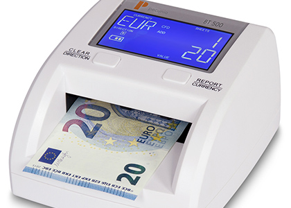 Decrease of counterfeited 20-Euro banknotes