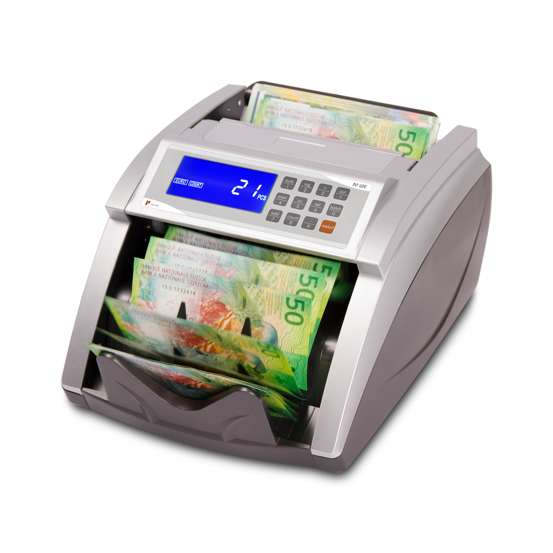 Banknotenzähler Pecunia PC 600 E2