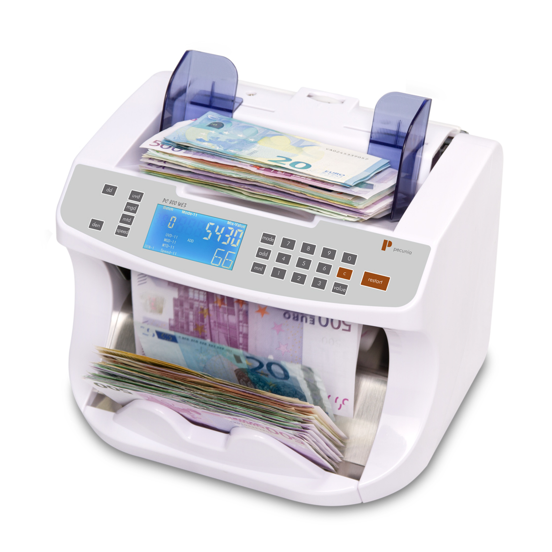Banknotenzähler Pecunia PC 800 WE3