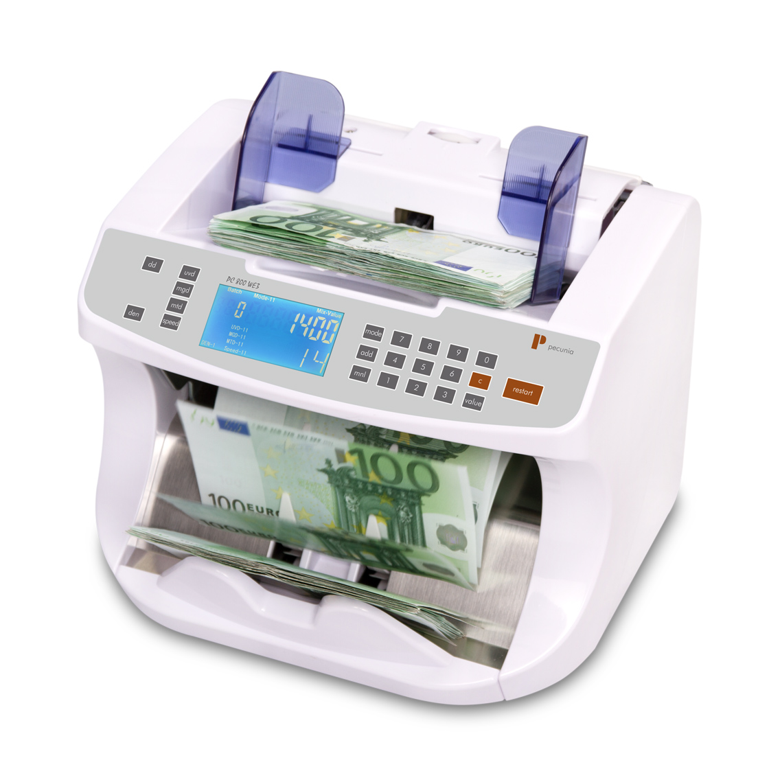 Banknotenzähler Pecunia PC 800 WE3